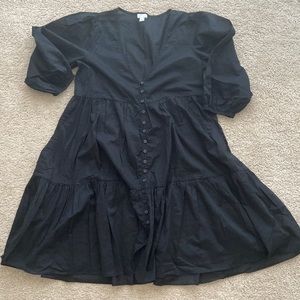 Jcrew Black Cotton Coverup Size XS